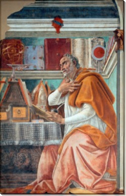 Святой Августин - Боттичелли, Сандро