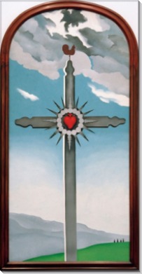 Крест с красным сердцем - О'Кифф, Джорджия