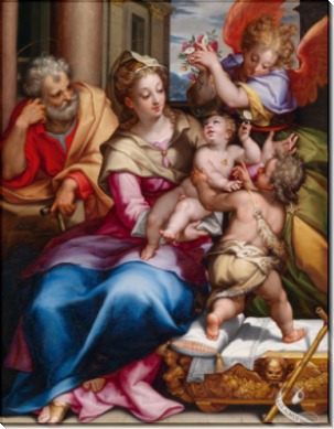 Святое Семейство с маленьким Иоанном Крестителем - Кальварт, Денис ван