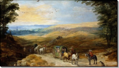 Панорамный пейзаж - Брейгель, Ян (Старший)
