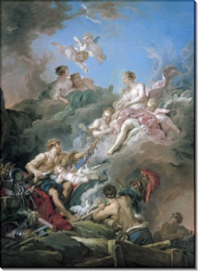 Венера в кузнице Вулкана - Буше, Франсуа