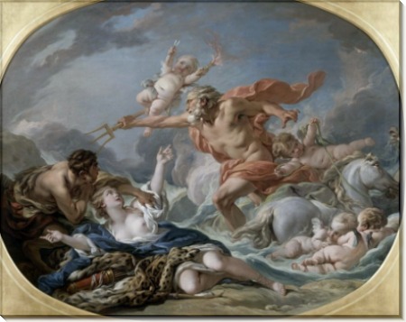 Нептун и Амимона - Буше, Франсуа