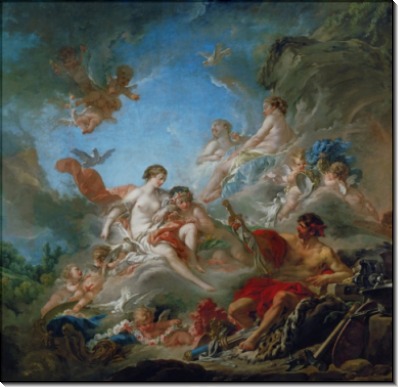 Вулкан, вручающий Венере оружие для Энея - Буше, Франсуа