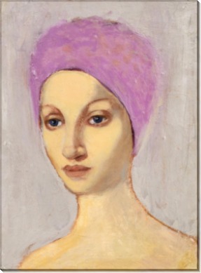 Голова молодой женщины - Лемпицка, Тамара