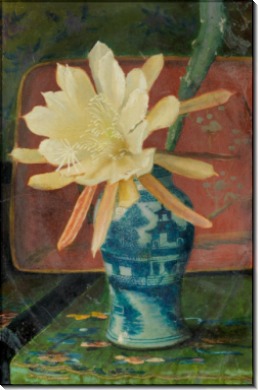 Натюрморт с китайской вазой - Гримшоу, Джон Аткинсон