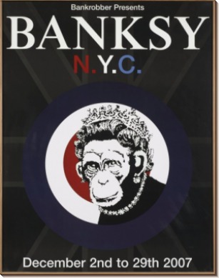 Афиша выставки Бэнкси в Нью-Йорке 2007 года - Бэнкси