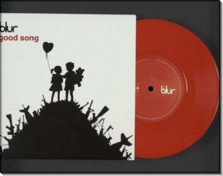 Обложка CD альбома Good song группы Blur - Бэнкси