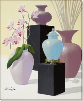 Картина Вазы и орхидея - Сарноф, Артур