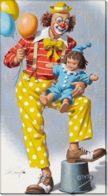 Клоун с куклой - Сарноф, Артур