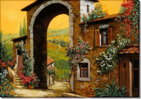 Арка в деревне - Борелли, Гвидо (20 век)