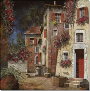 Затененный уголок улицы - Борелли, Гвидо (20 век)