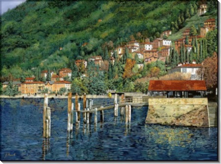 Пристань в Беллано - Борелли, Гвидо (20 век)