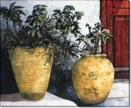 Вазы с цветами - Борелли, Гвидо (20 век)