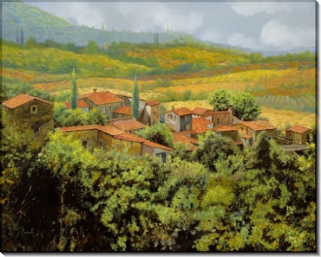 Тосканский пейзаж - Борелли, Гвидо (20 век)