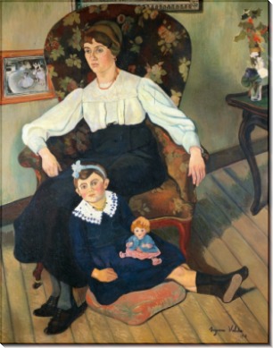 Мари Кока и ее дочь Жильберта - Валадон, Сюзанна