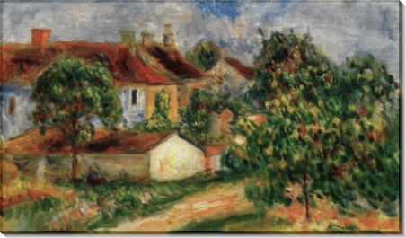 Сельские дома с красными крышами - Ренуар, Пьер Огюст
