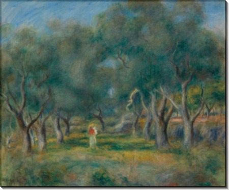 Оливковые деревья - Ренуар, Пьер Огюст