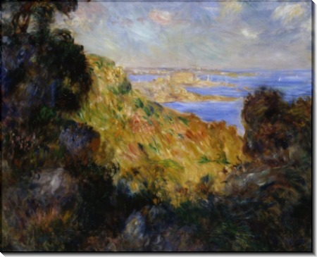 Пейзаж с видом на Салернский залив - Ренуар, Пьер Огюст