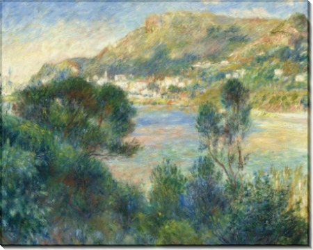 Пейзаж с видом на Монте-Карло - Ренуар, Пьер Огюст