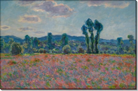 Маковое поле - Моне, Клод