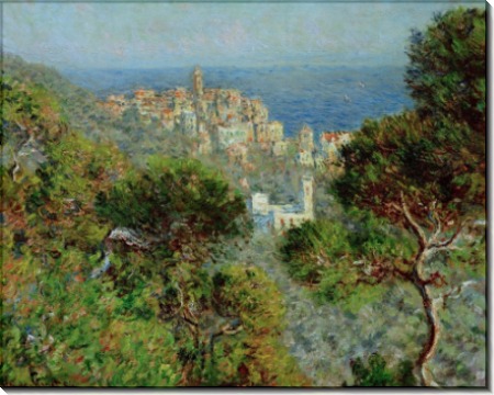 Пейзаж с видом на Бордигеру - Моне, Клод