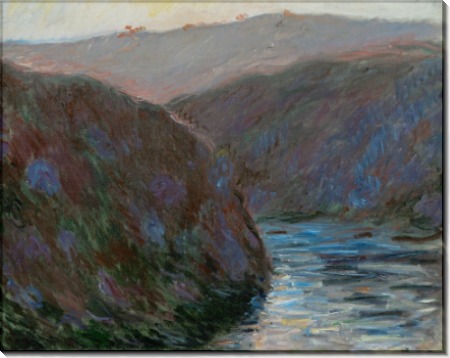 Долина Крез, вечер - Моне, Клод
