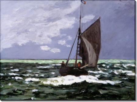 Неспокойное море - Моне, Клод