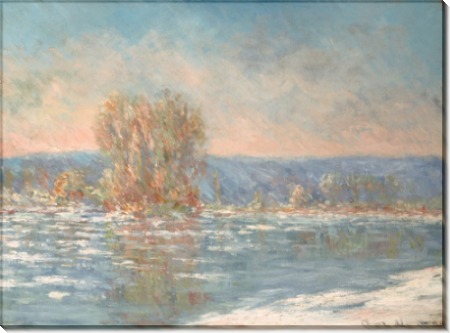 Льдины в Бенкуре - Моне, Клод