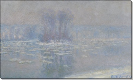 Ледоход в Бенкуре - Моне, Клод