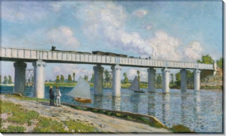 Железнодорожный мост в Аржантее - Моне, Клод