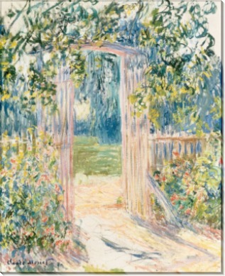 Ворота в сад, Ветёй - Моне, Клод