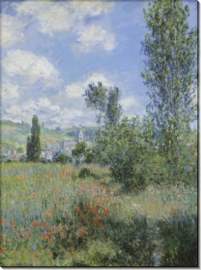 Пейзаж с видом на Ветёй - Моне, Клод