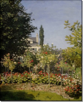 Цветочный сад, Сент-Адресс - Моне, Клод