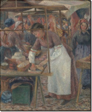 Продавщица мяса - Писсарро, Камиль