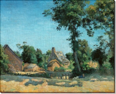 Деревушка в Мейре - Писсарро, Камиль