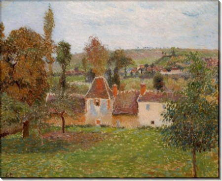 Ферма в Базенкуре - Писсарро, Камиль