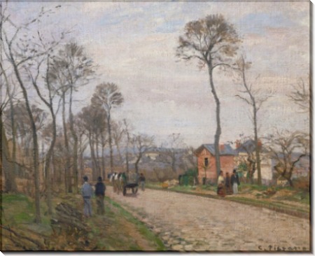 Дорога в Лувесьен - Писсарро, Камиль