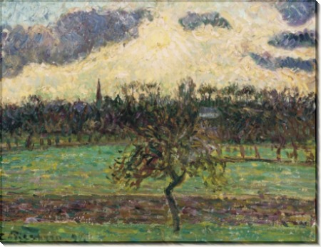 Луга в Эраньи. Яблоня - Писсарро, Камиль