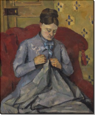 Портрет жены художника - Сезанн, Поль