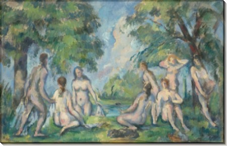 Купальщицы - Сезанн, Поль