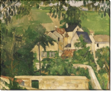 Пейзаж в Овере - Сезанн, Поль