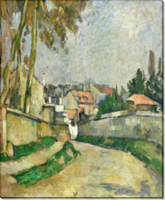Дорога в селе - Сезанн, Поль