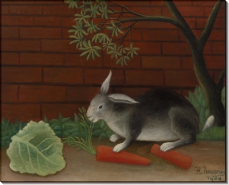 Кушающий кролик - Руссо, Анри