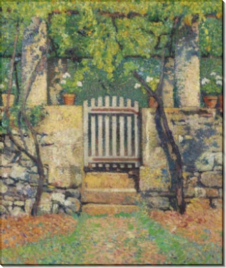 Калитка на огород в Маркероле - Мартен, Анри Жан Гийом