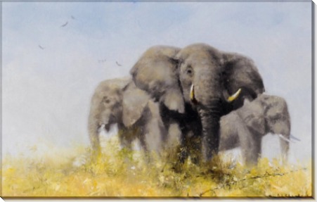 Три африканских слона - Шеперд, Девид (20 век)