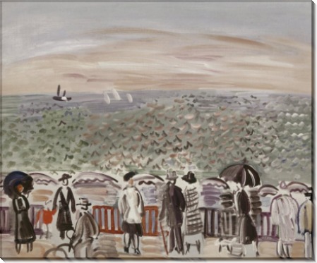 Пейзаж в Сент-Адрессе - Дюфи, Рауль