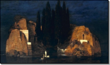 Остров мертвых, 1880 - Бёклин, Арнольд