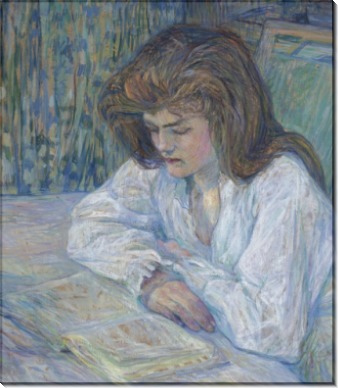 Читающая женщина - Тулуз-Лотрек, Анри де