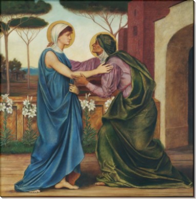 Встреча Марии и Елизаветы - Морган, Эвелин де
