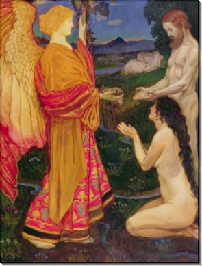Адам и Ева в Эдемском саду - Шоу, Джон Байем Листон